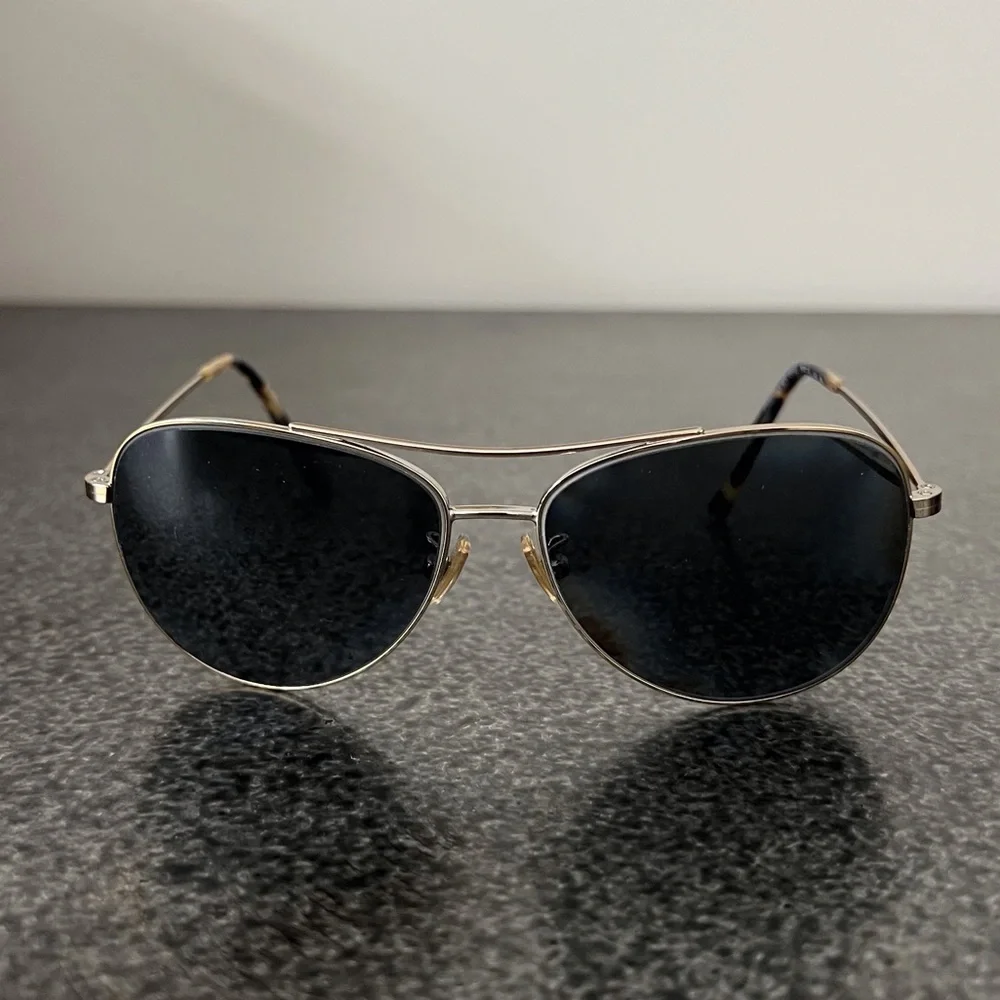 Coach aviator gold
